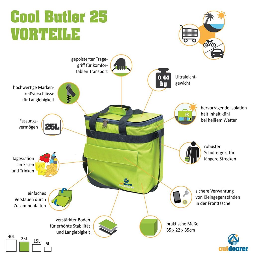 Outdoorer Kühltasche Cool Butler 25