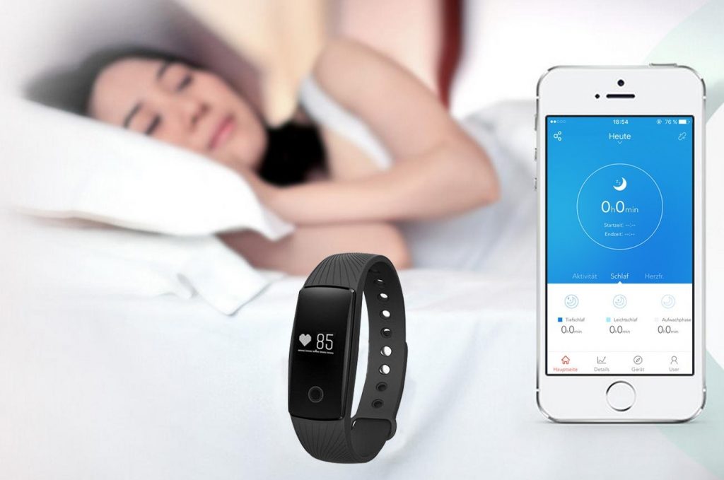 Fitness Tracker,Rixow Bluetooth 4.0 Smart-Sync-Armband