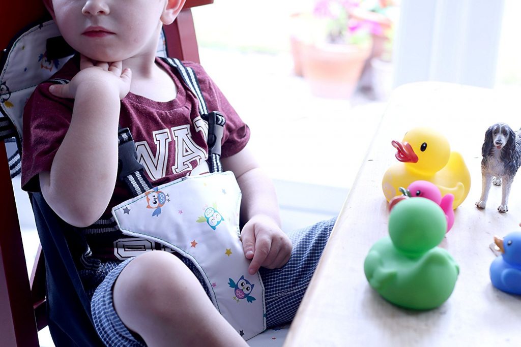 Venture Boostersitz -  Reisetasche verwandelt sich schnell in einen Kindersitz