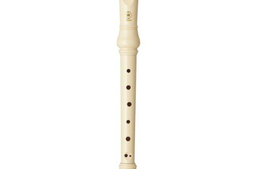 keepdrum KFL1OR Flöte aus Holz für Kinder Orange