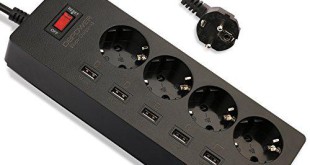 Steckdosenleiste + USB-Anschlüsse Bestseller