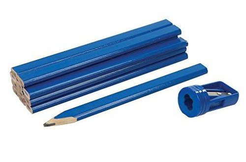 oval-achtkant, Härtegrad medium, für Strichbreiten von 1-2 mm, ungespitzt, 175 mm lang, hohe Qualität STAEDTLER 148 40 Zimmermann-Bleistift 12-Pack + Anspitzer oval-achtkant, Härtegrad medium, für Strichbreiten von 1-2 mm, ungespitzt, 175 mm lang, hohe Qualität STAEDTLER 148 40 Zimmermann-Bleistift 12-Pack + Anspitzer